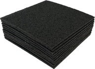 Gumové podložky pod trámy 100x100x3 mm 100 ks Gumové podložky pod trámy 100x100x3 mm 100 ks
