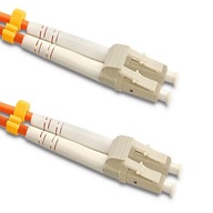 Qoltec prepojovací kábel z optických vlákien LC/UPC - LC/UPC | Multimode | 50/125 | 20 m