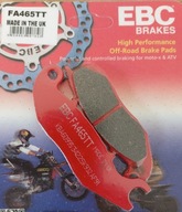 BRZDOVÉ DESTIČKY PREDNÉ EBC FA465TT HONDA CRF 300 L CRF300L 2021 - 2023 BRZDOVÉ DESTIČKY PREDNÉ EBC FA465TT HONDA CRF 300 L CRF300L 2021 - 2023