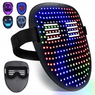 GESTOM OVLÁDANÁ DIGITÁLNA LED MASKA PRE HALLOWEEN GESTOM OVLÁDANÁ DIGITÁLNA LED MASKA PRE HALLOWEEN