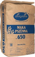 Pšeničná múka typ 650 25 kg priamo z mlyna Pšeničná múka typ 650 25 kg priamo z mlyna