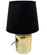 KERAMICKÁ ČIERNE ZLATÁ STOJNÁ NOČNÁ LAMPA KERAMICKÁ ČIERNE ZLATÁ STOJNÁ NOČNÁ LAMPA
