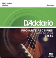 Sopránové ukulele struny DADDARIO EJ53S