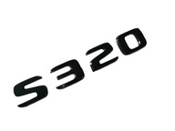 Znak pre Mercedes S 320 Black Glossy