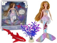 Detské doplnky k bábike Emily Mermaid Pink