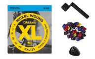 STRUNY PRE ELEKTRICKÚ GITARRU D'ADDARIO EXL 125+ STRUNY PRE ELEKTRICKÚ GITARRU D'ADDARIO EXL 125+