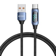 ODOLNÝ KÁBEL USB-C TYP-C 100 cm LED - SUPER RÝCHLE DODÁVKA NAPÁJANIA 66 W ODOLNÝ KÁBEL USB-C TYP-C 100 cm LED - SUPER RÝCHLE DODÁVKA NAPÁJANIA 66 W