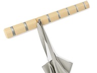 Nástenný stojan na oblečenie Flip 8 Umbra NATURAL Nástenný stojan na oblečenie Flip 8 Umbra NATURAL