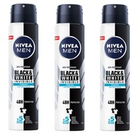 NIVEA MEN Black White antiperspirant 3 ks.