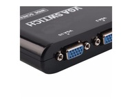 Prepnite VGA 1 na 2 alebo 2 na 1 VGA volič ako KVM Prepnite VGA 1 na 2 alebo 2 na 1 VGA volič ako KVM