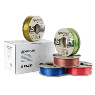 Filament Spectrum PLA Silk 1,75mm 5x250g mix farieb