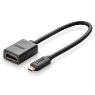 Ugreen kábel, adaptérový kábel, HDMI adaptér - micro HDMI 19 pin 20cm