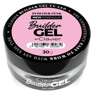 Clavier Nail Builder Gel 30 g púdrová ružová Clavier Nail Builder Gel 30 g púdrová ružová