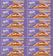 Milka Toffee Celozrnná mliečna čokoláda 300g x12 Milka Toffee Celozrnná mliečna čokoláda 300g x12