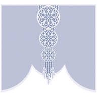 Lapač snov biely žakárový panel 160x150cm H565 Lapač snov biely žakárový panel 160x150cm H565