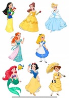 SUGAR FOLDER potlač Disney Princess SUGAR FOLDER potlač Disney Princess