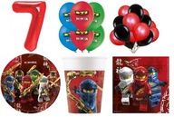Sada 7 ozdôb LEGO Ninjago k 7. narodeninám Sada 7 ozdôb LEGO Ninjago k 7. narodeninám