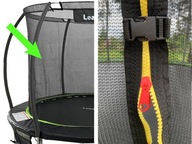 Vnútorná sieť na trampolínu Sport Max 8 stôp zelená Vnútorná sieť na trampolínu Sport Max 8 stôp zelená