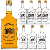 8x SKLENENÁ FĽAŠA 500ML S UZÁVEROM NA VÍNO WHISKY LIKERY KARAFA 8x SKLENENÁ FĽAŠA 500ML S UZÁVEROM NA VÍNO WHISKY LIKERY KARAFA