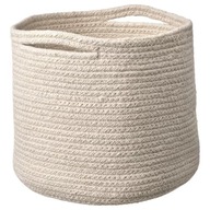 IKEA TJABBIG prírodne tkaný košík 25x23cm IKEA TJABBIG prírodne tkaný košík 25x23cm