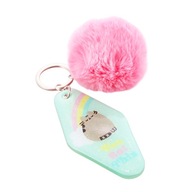 Prívesok na kľúče PUSHEEN s brmbolcom a kľúčenkou na tašku Prívesok na kľúče PUSHEEN s brmbolcom a kľúčenkou na tašku