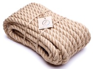 Jutové lano NATURAL, šnúrka 22mm, 10m, NAJ Jutové lano NATURAL, šnúrka 22mm, 10m, NAJ