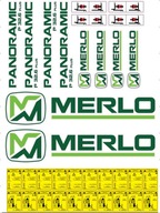Sada nálepiek MERLO PANORAMIC P 32.6 PLUS Sada nálepiek MERLO PANORAMIC P 32.6 PLUS