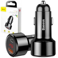 BASEUS RÝCHLA USB NABÍJAČKA DO AUTOMOBILKU USB-C PD RÝCHLE NABÍJANIE 3.0 5A BASEUS RÝCHLA USB NABÍJAČKA DO AUTOMOBILKU USB-C PD RÝCHLE NABÍJANIE 3.0 5A