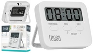 ELEKTRONICKÝ KUCHYŇSKÝ ČASOVAČ TEESA STOPKY MAGNET BIELY TEESA ELEKTRONICKÝ KUCHYŇSKÝ ČASOVAČ TEESA STOPKY MAGNET BIELY TEESA