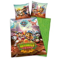 Obliečky 140x200 Paw Patrol "Dino" zelené Obliečky 140x200 Paw Patrol "Dino" zelené