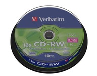 CD-RW Verbatim CD-RW 8-12x 700 MB 10P
