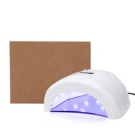 LED+UV lampa Molly Lac 1S 48 W biela