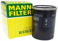Olejový filter MANN W610/3 OP545/2 OC196 OP575 MANN Olejový filter MANN W610/3 OP545/2 OC196 OP575 MANN