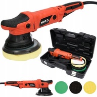 Excentrická leštička na auto YATO 720W 150mm + 3 kotúče YT-82200 Excentrická leštička na auto YATO 720W 150mm + 3 kotúče YT-82200