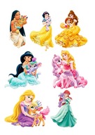 Potlač cukrovej pasty DISNEY PRINCESSES 2 Potlač cukrovej pasty DISNEY PRINCESSES 2