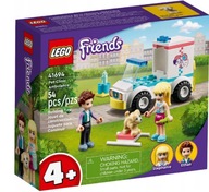 LEGO Friends 41694 Ambulancia pre domáce zvieratá