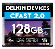 Delkin CFast 2.0 128 GB R560 MB/s W495 MB/s Delkin CFast 2.0 128 GB R560 MB/s W495 MB/s