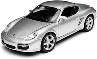 Model WELLY - Porsche Cayman S MIERIKO 1:34 Silver