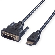 DVI-D 18 + 1 HDMI M / M 5m adaptérový kábel