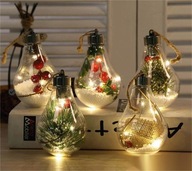 LED vianočná guľa ozdoba na vianočný stromček