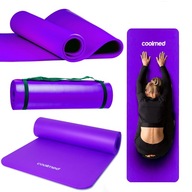 XXL podložka na cvičenie jogy fitness 1 cm NBR protišmyková XXL podložka na cvičenie jogy fitness 1 cm NBR protišmyková
