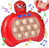 POP IT SPIDERMAN ELEKTRONICKÁ ARKÁDOVÁ HRA PUSH KONZOLE 80 ÚROVNÍ! POP IT SPIDERMAN ELEKTRONICKÁ ARKÁDOVÁ HRA PUSH KONZOLE 80 ÚROVNÍ!