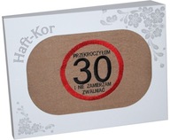UTERÁK 70x140 S VÝŠIVKOU NA DARČEK K 30. NARODENINÁM UTERÁK 70x140 S VÝŠIVKOU NA DARČEK K 30. NARODENINÁM