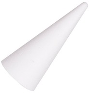 Vianočný stromček polystyrénu na zdobenie 53 cm Veľký deko kužeľ Vianočný stromček polystyrénu na zdobenie 53 cm Veľký deko kužeľ