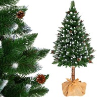 Umelý vianočný stromček na stonke DIAMANTOVEJ BOROVICE 180 cm