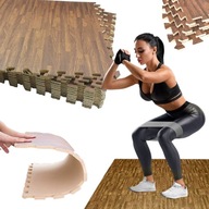 Ochranná podložka pod športové potreby puzzle, 4 ks 60x60cm, zvukotesná, tl Ochranná podložka pod športové potreby puzzle, 4 ks 60x60cm, zvukotesná, tl