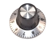 6,1 mm gombík potenciometra so stupnicou K3018 6,1 mm gombík potenciometra so stupnicou K3018
