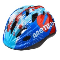 Detská cyklistická prilba nastaviteľná doska na bicykel Meteor veľkosť S 48-52 cm Detská cyklistická prilba nastaviteľná doska na bicykel Meteor veľkosť S 48-52 cm