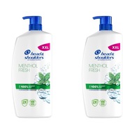 Head & Shoulders Menthol Fresh sada šampónu proti lupinám 800ml x2 Head & Shoulders Menthol Fresh sada šampónu proti lupinám 800ml x2