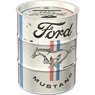 Kovová plechovka na olej z prasiatka Ford Mustang